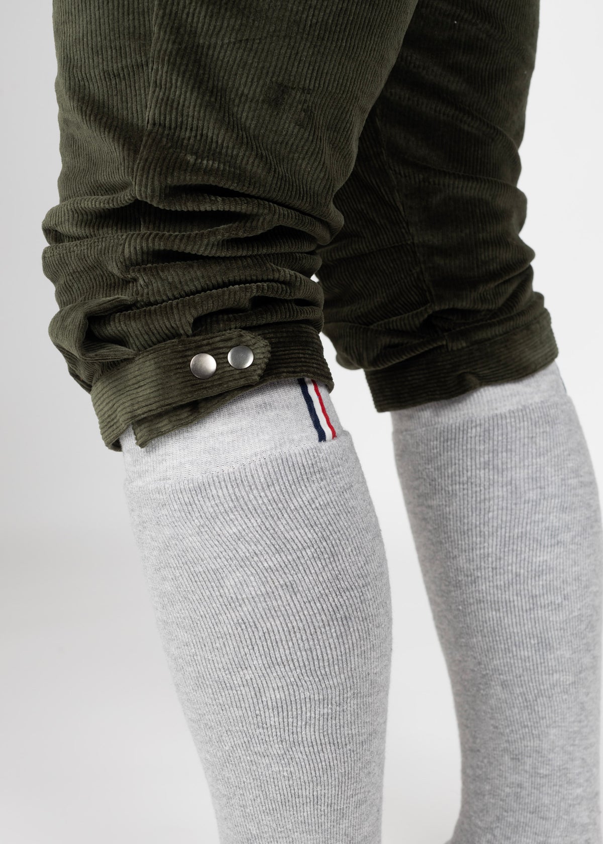 Abel knickers long socks light grey