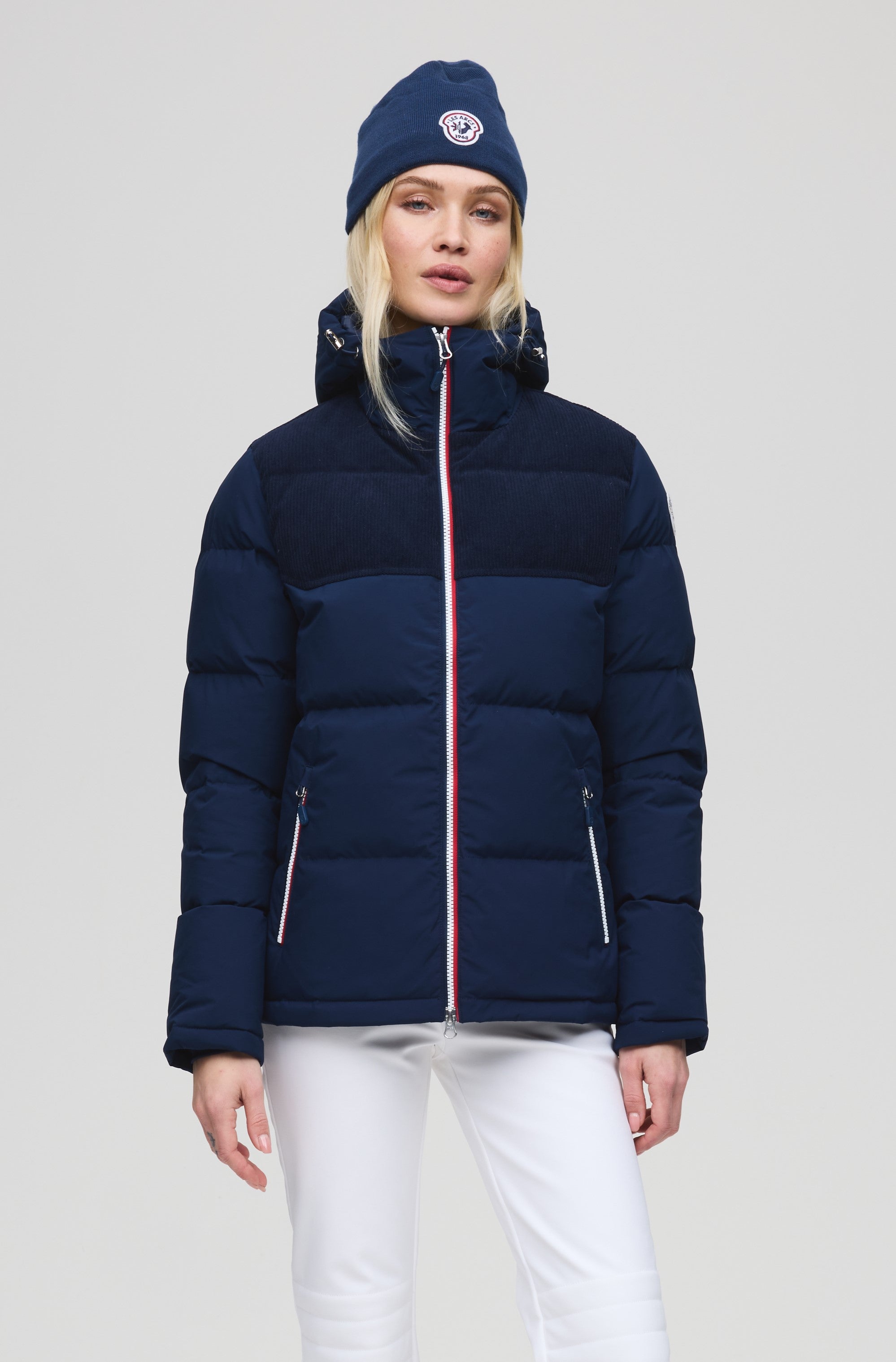 Veste Femme Adele Joris Taille 42 - Blouson Polyester/span Bleu, été/printemps, Très Bon état