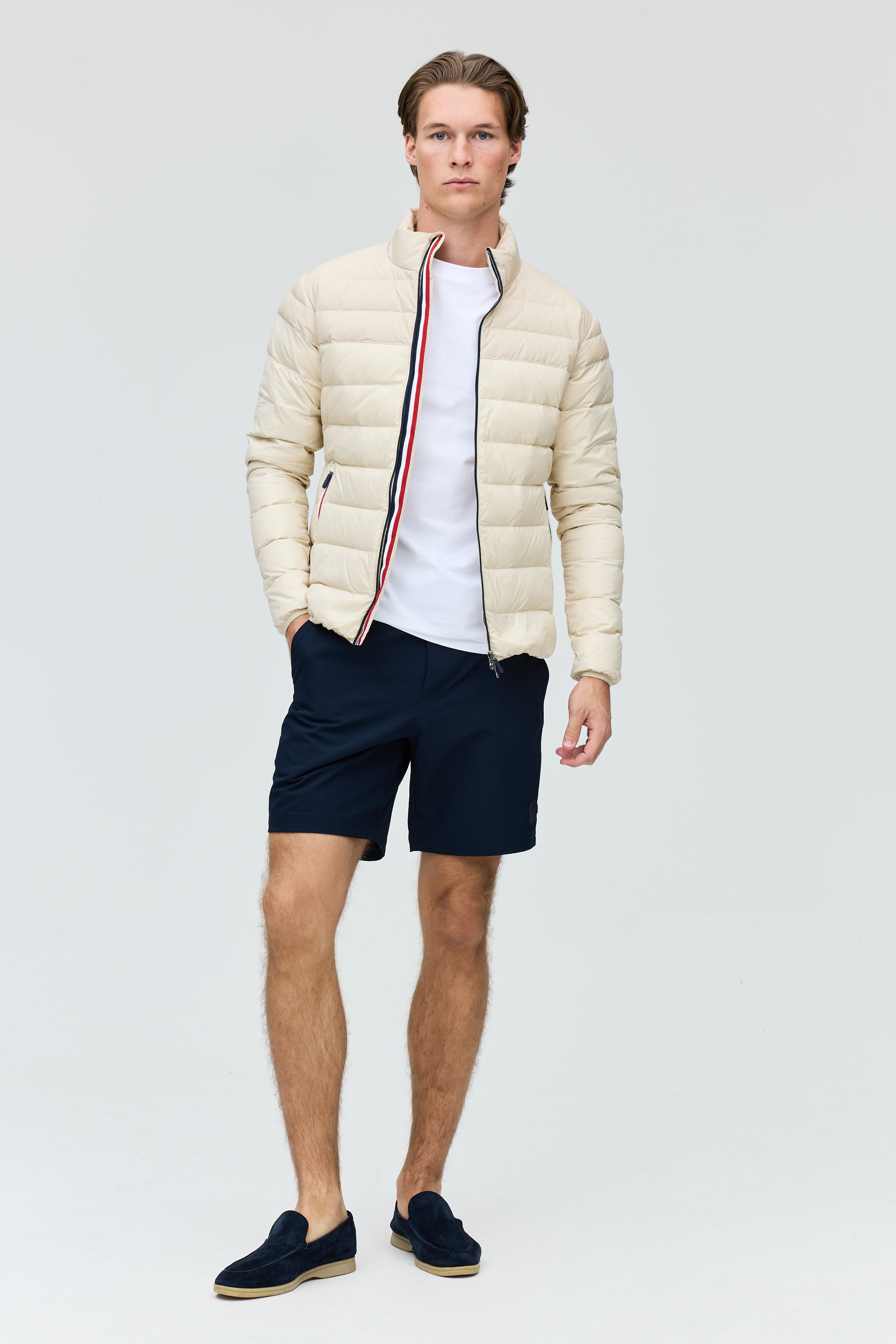 Adrian light down jacket M