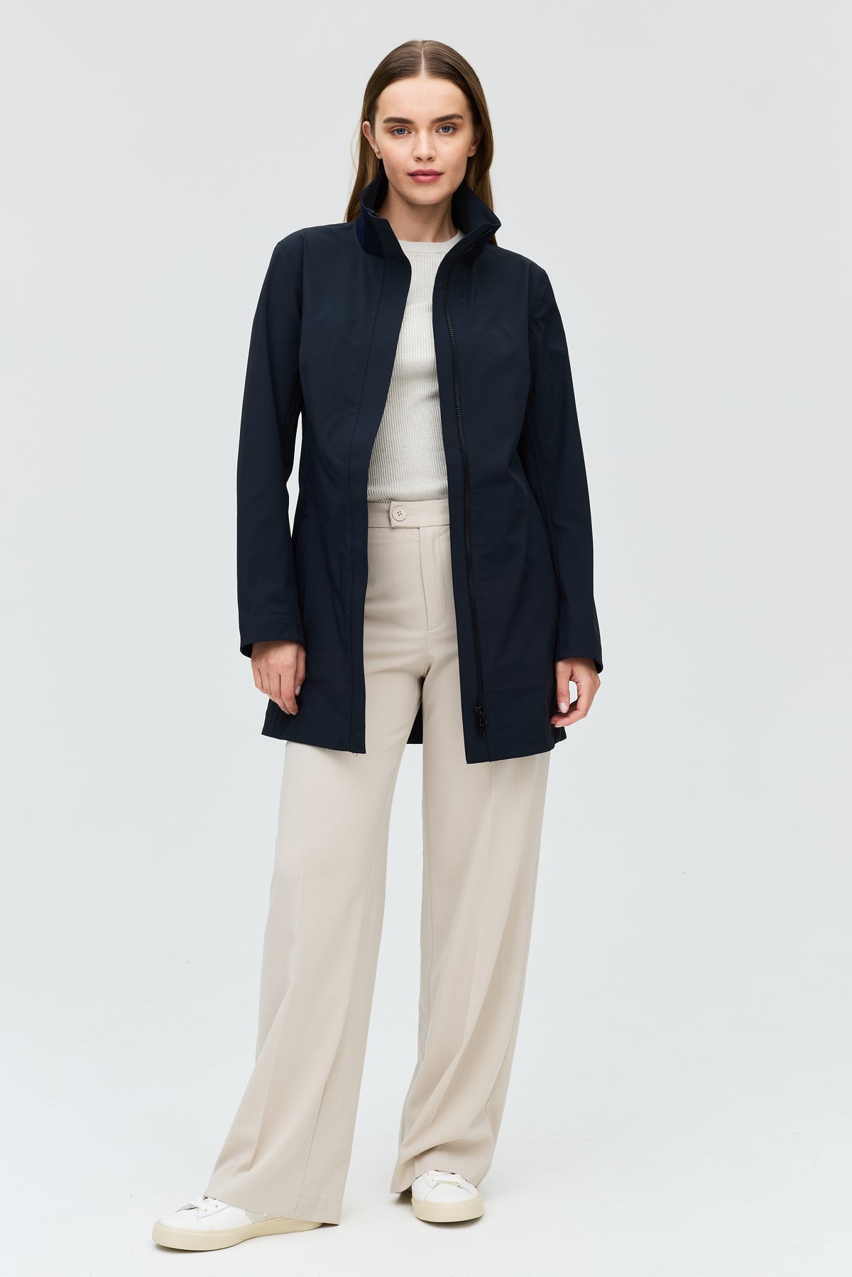 Reine coat W navy