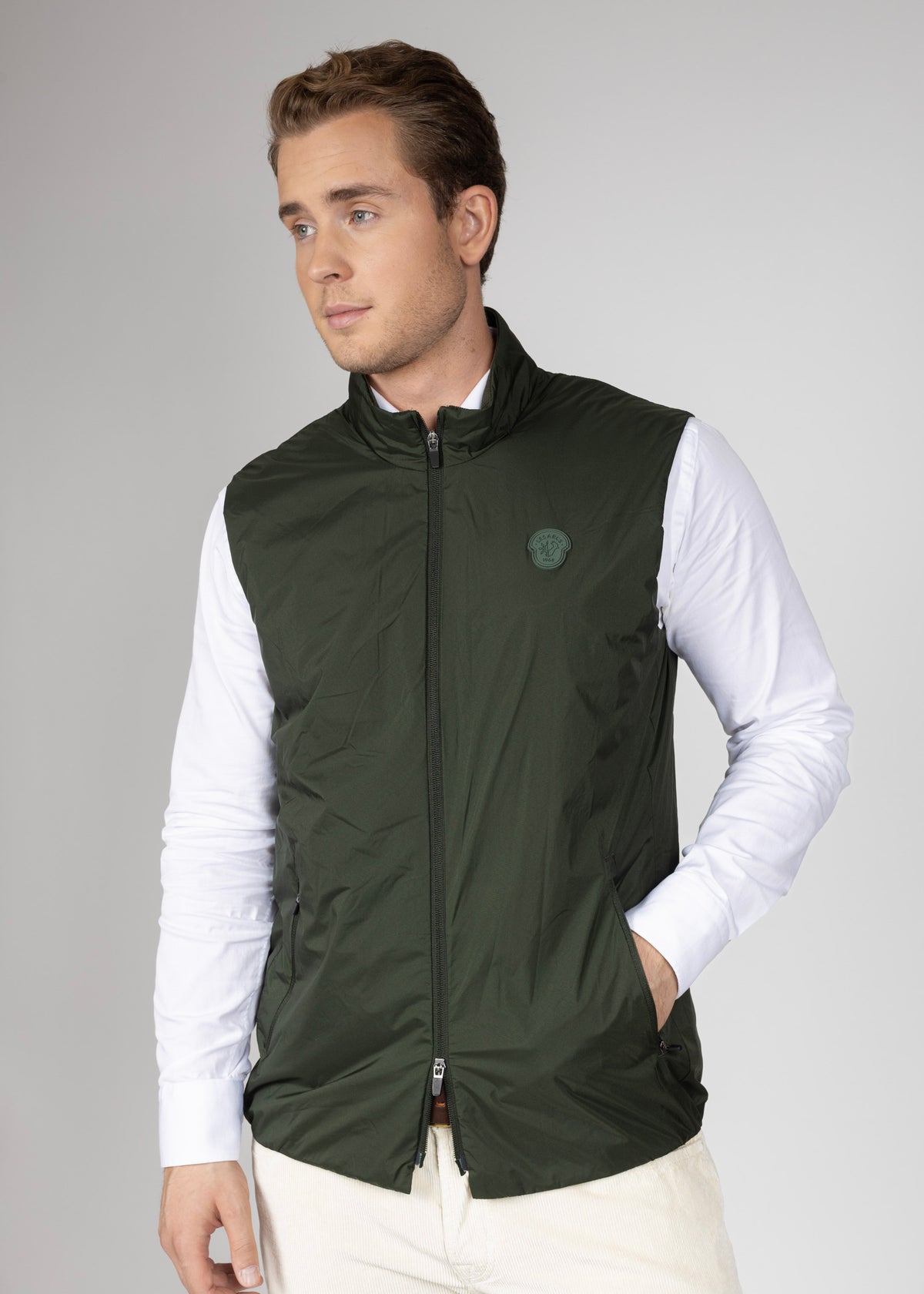 Squire vest M pinewood