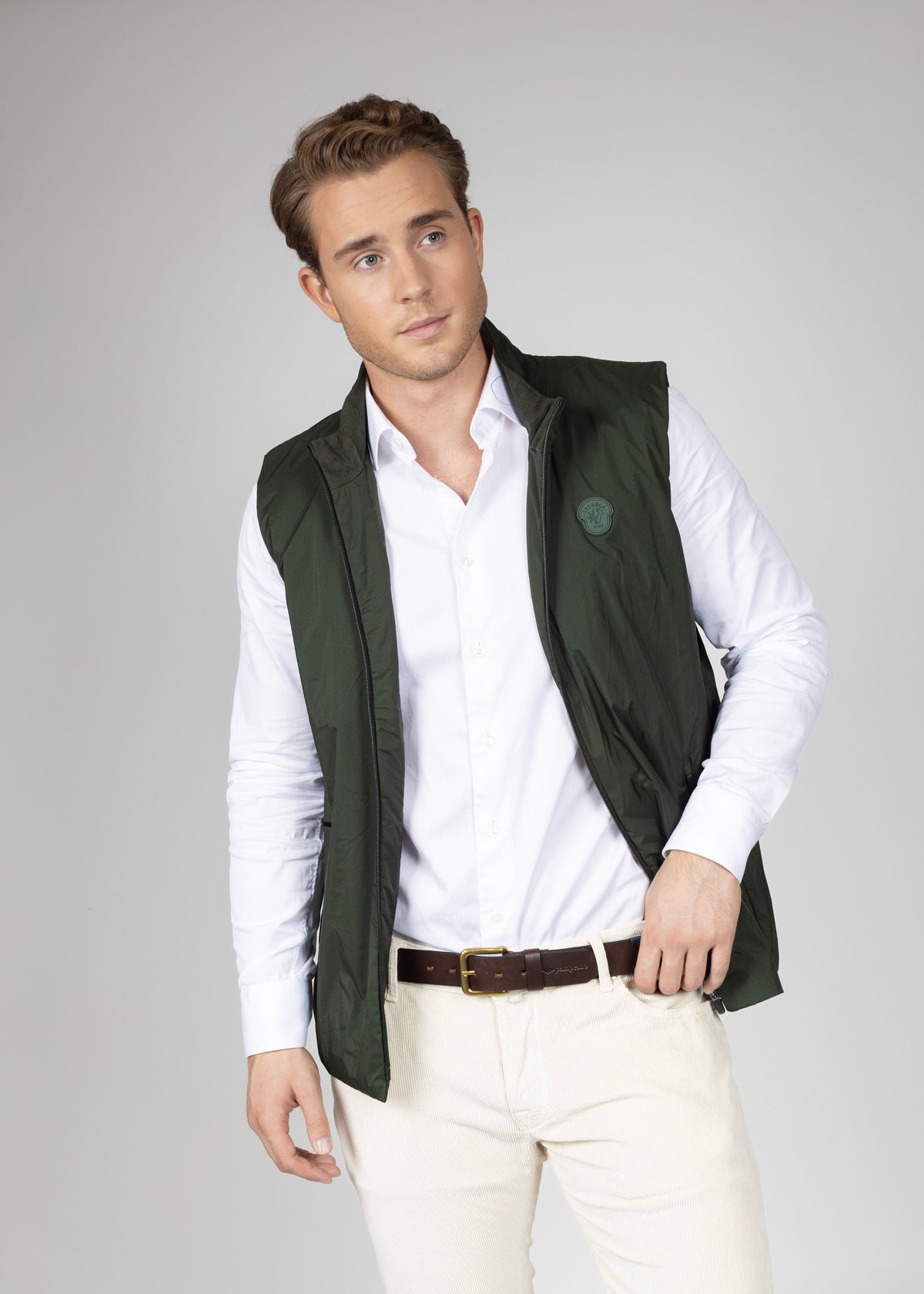 Squire vest M pinewood