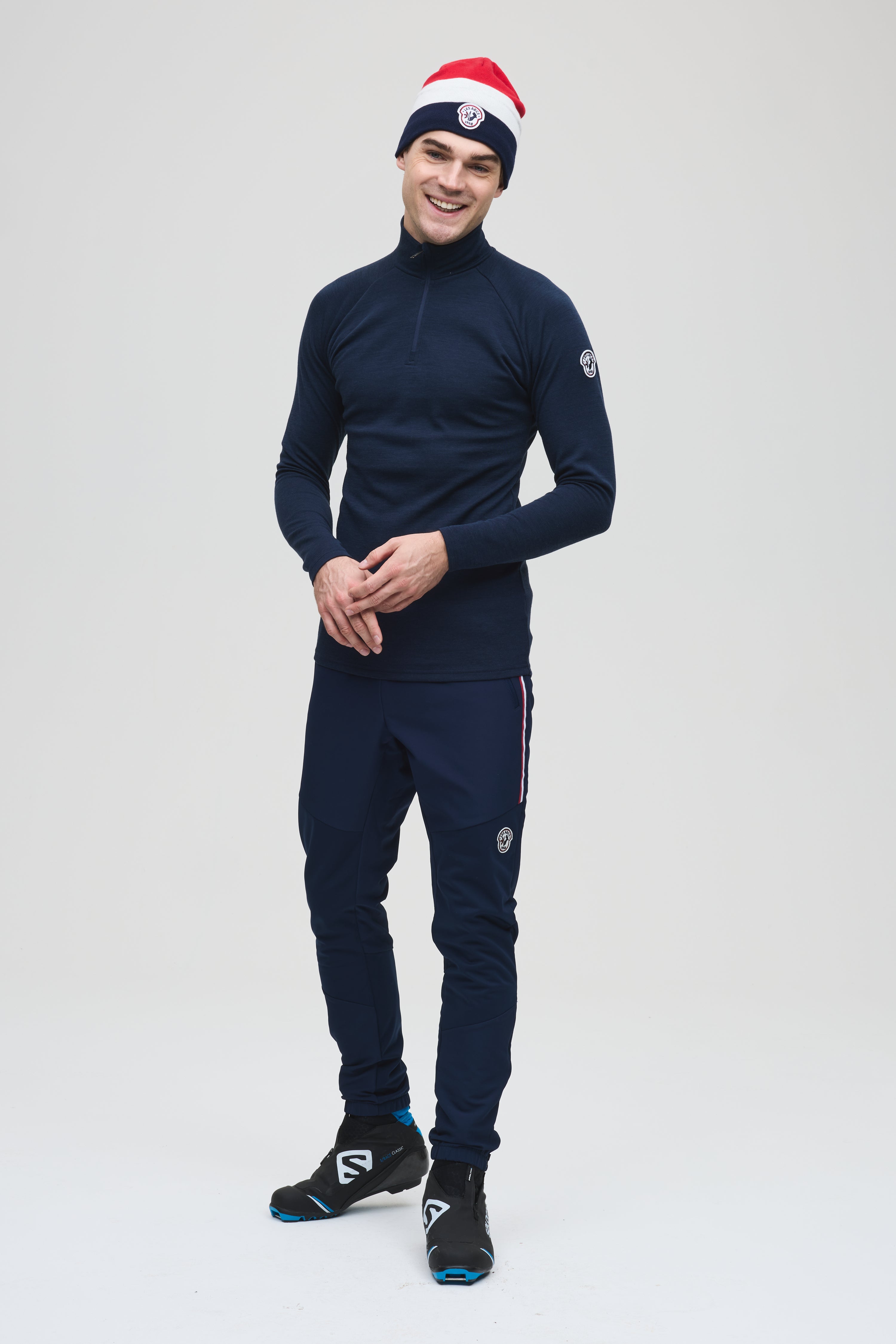 Isaac wool zipneck M