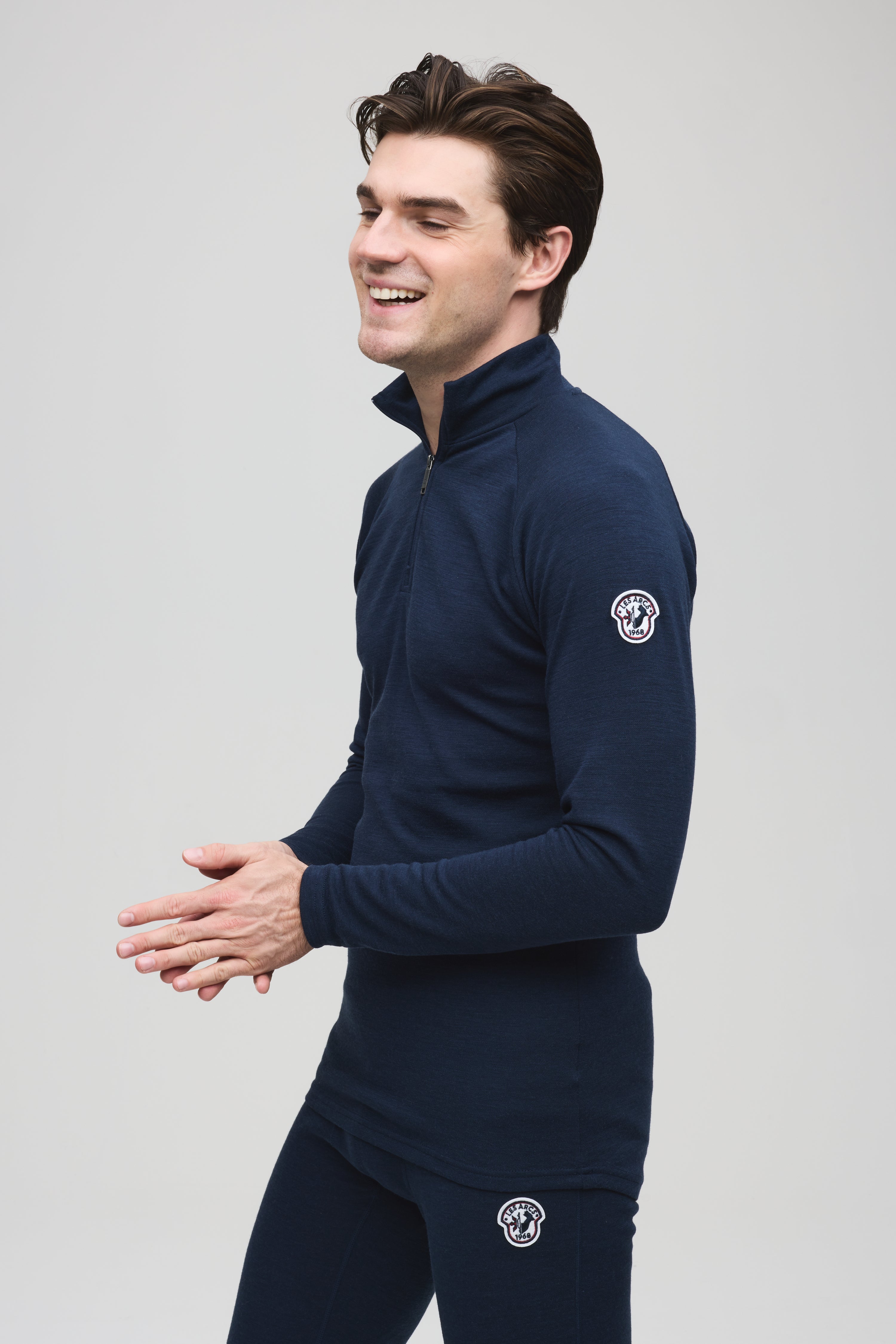 Isaac wool zipneck M