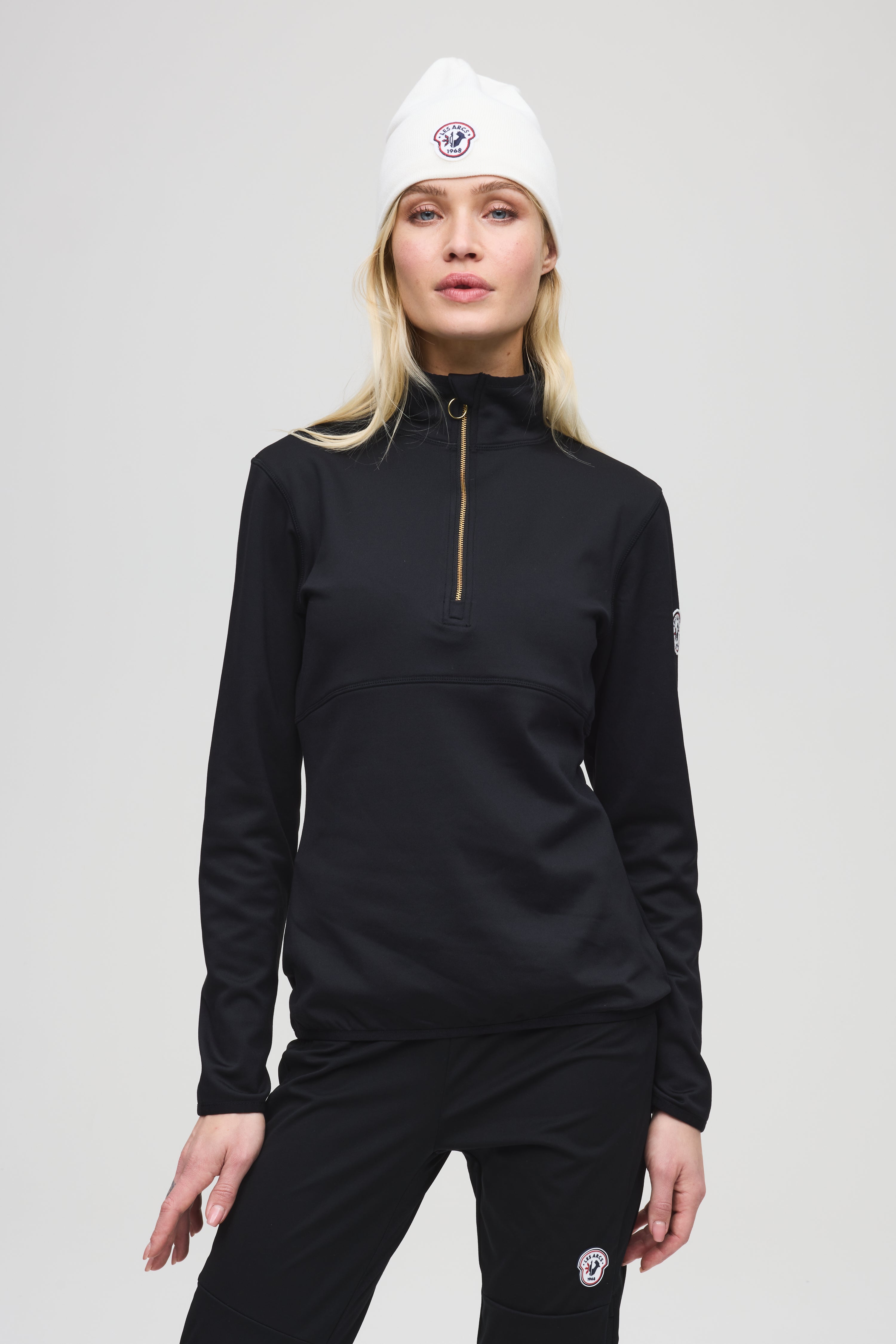 Claire zip neck W