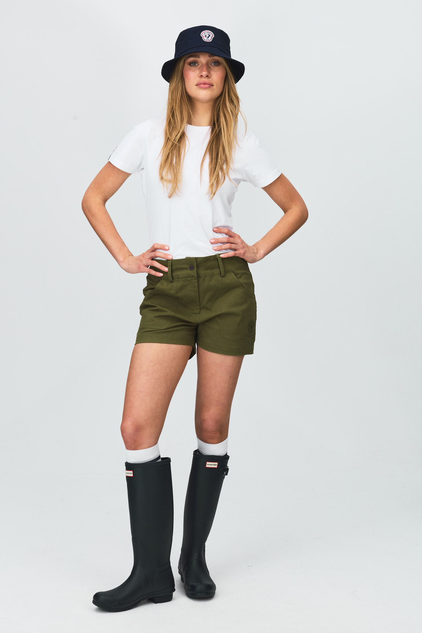 Louna canvas shorts W