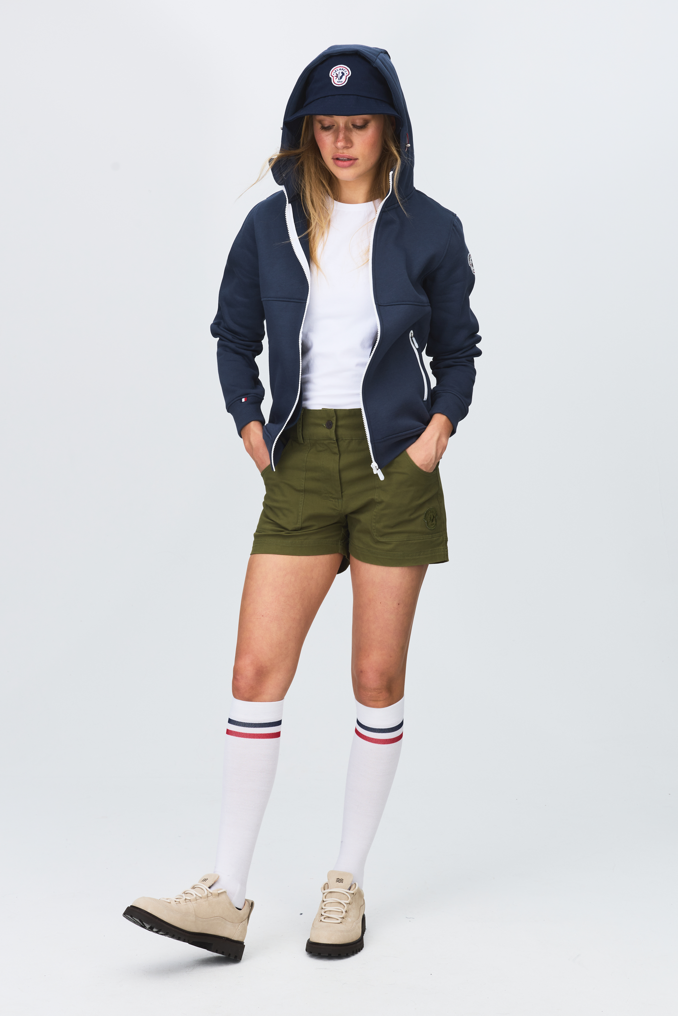 Myriam zip hood W