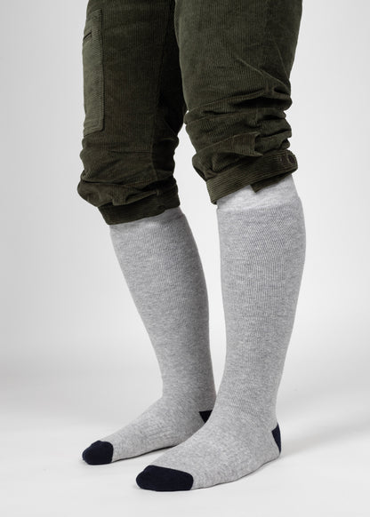 Abel knickers long socks light grey
