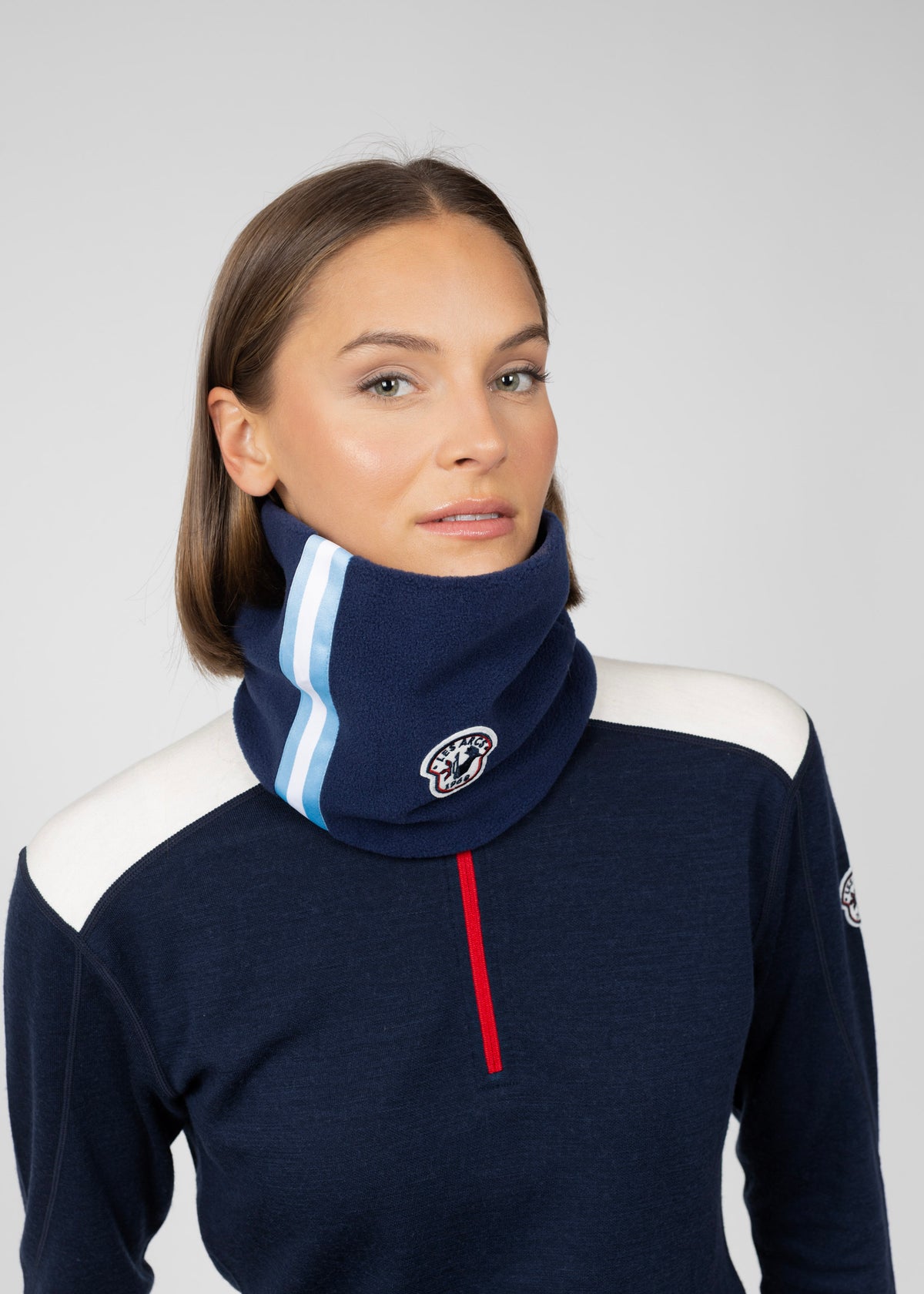 Camille LTD neckwarmer Argentina navy