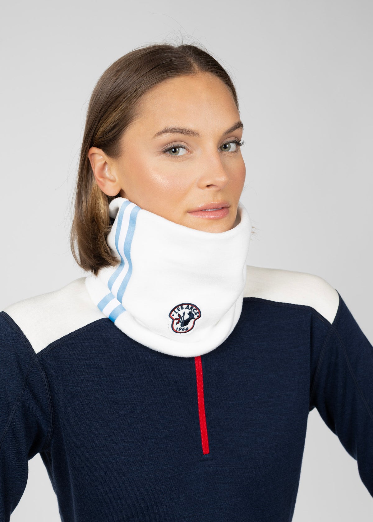 Camille LTD neckwarmer Argentina white