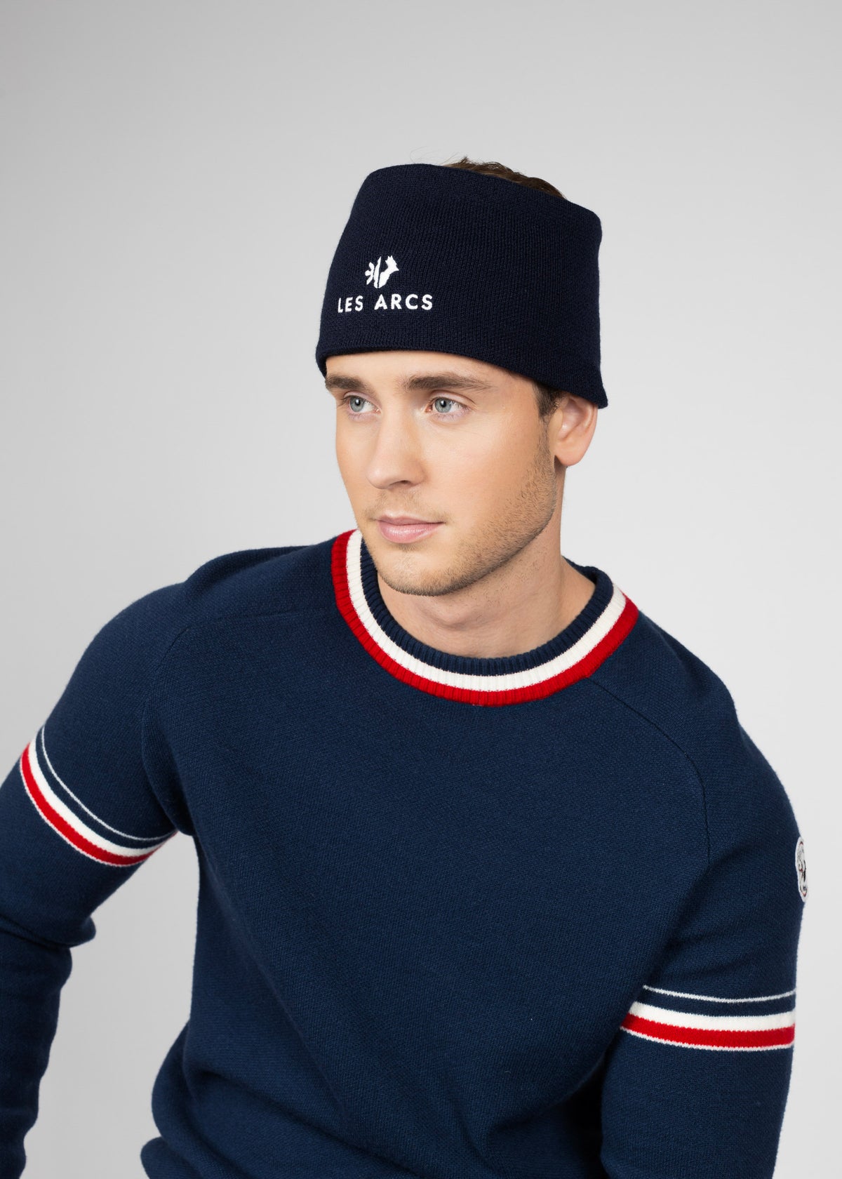 Valerie headband navy