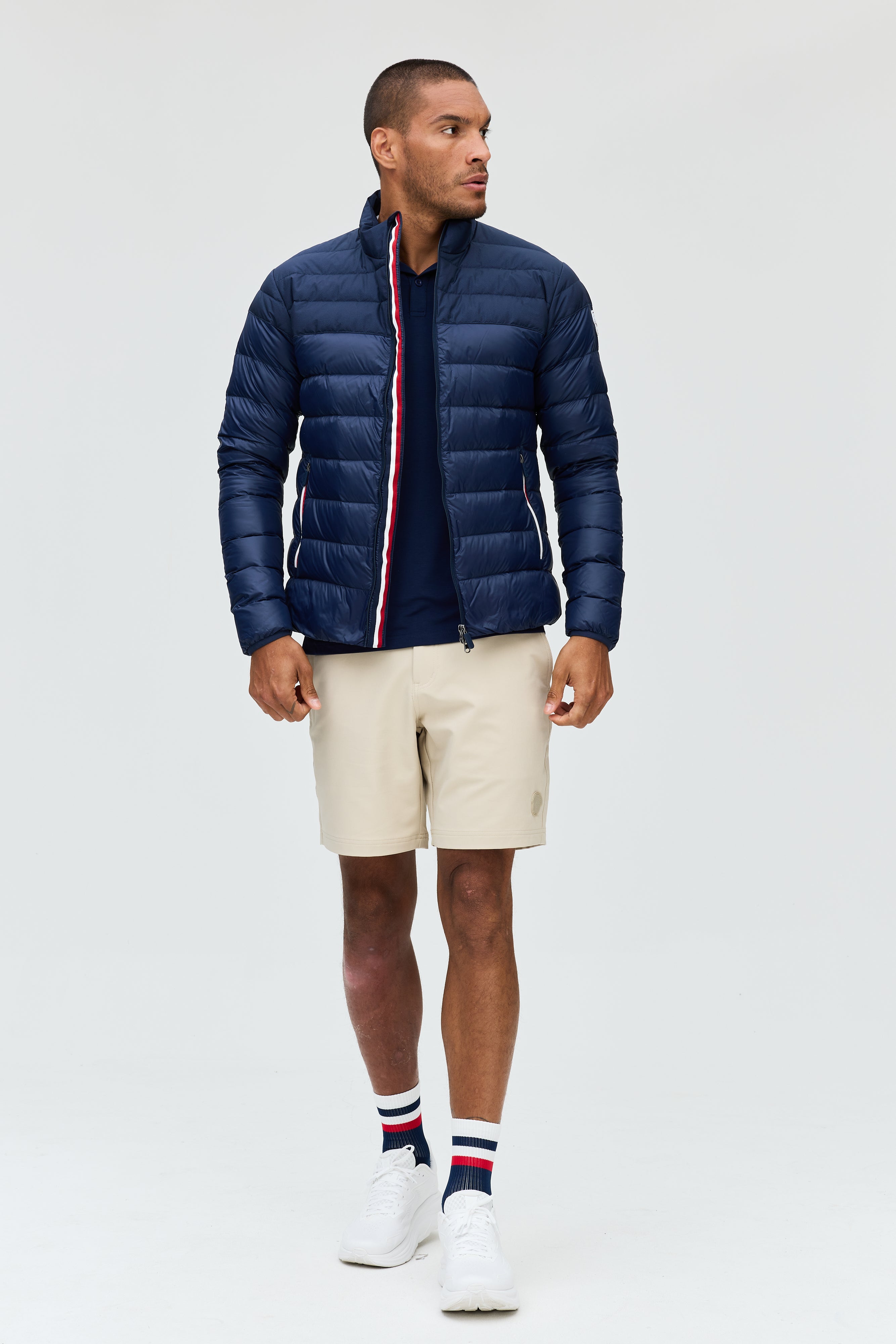 Adrian light down jacket M