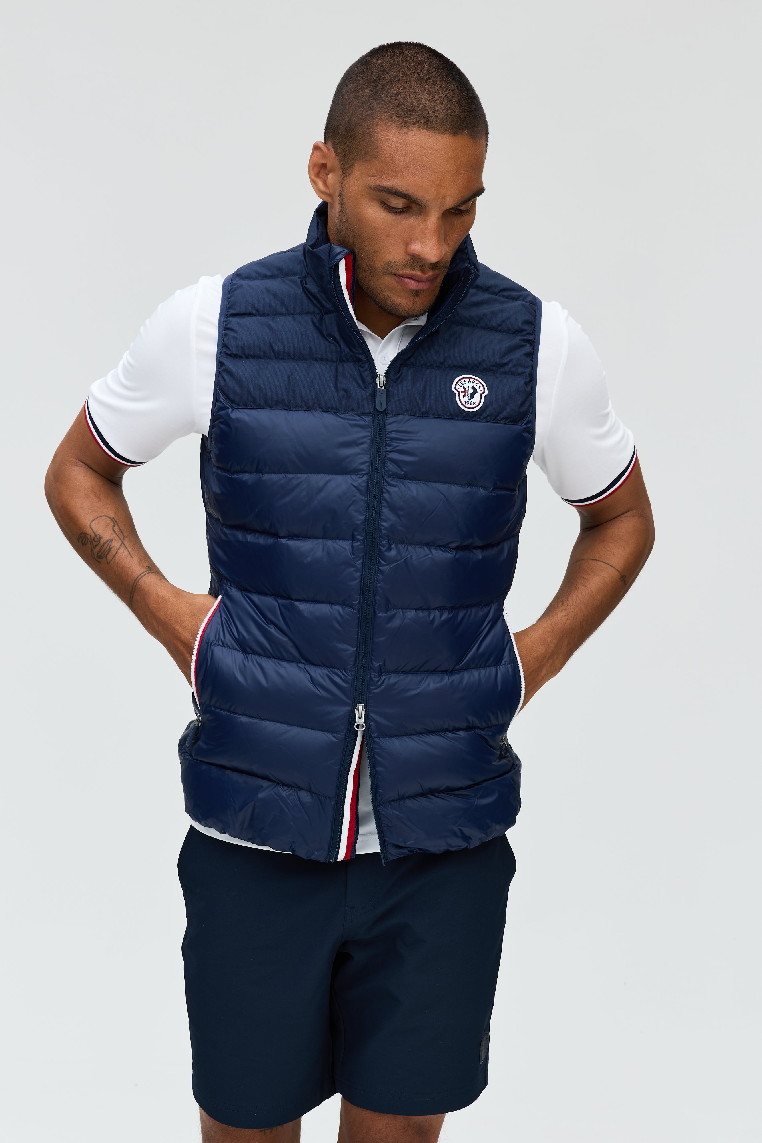 Adrian light down vest M