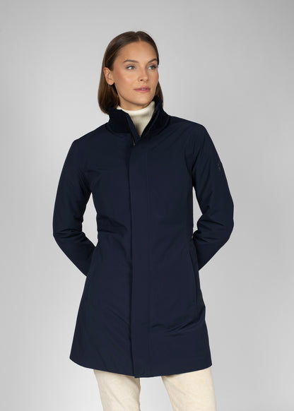 Chanel winter coat W navy