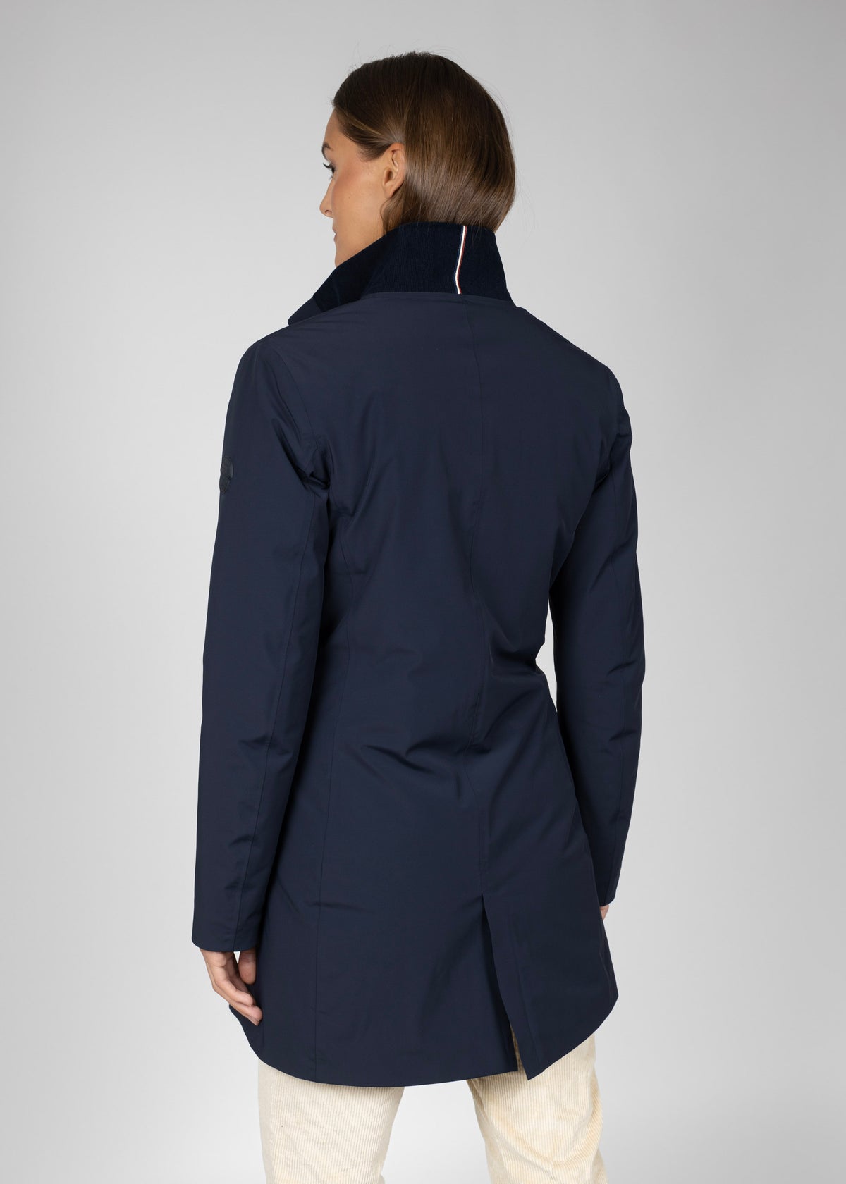 Chanel winter coat W navy
