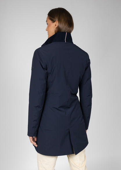 Chanel winter coat W navy