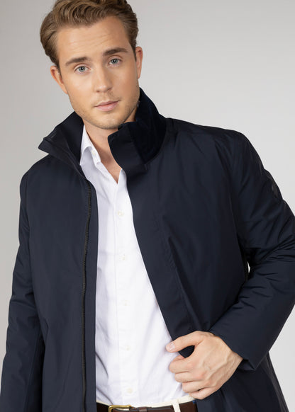 William winter coat M navy