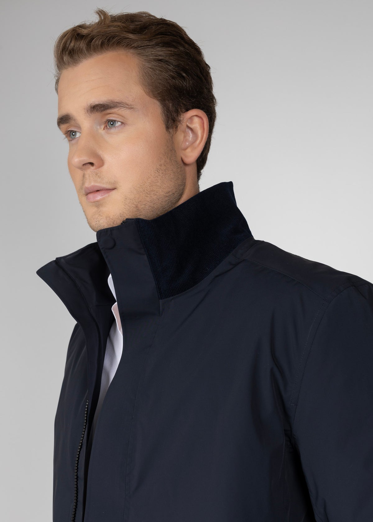 William winter coat M navy