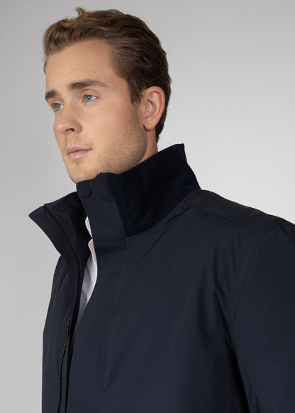 William winter coat M navy