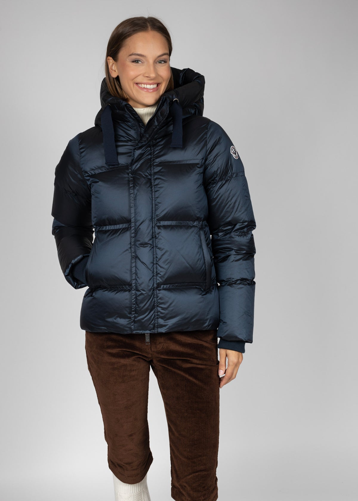 Kristine down jacket W dark navy