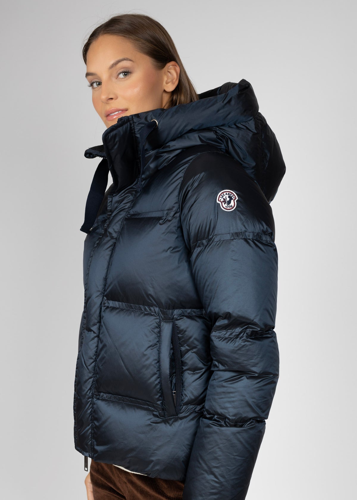 Kristine down jacket W dark navy