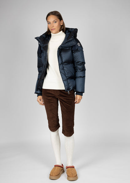 Kristine down jacket W dark navy