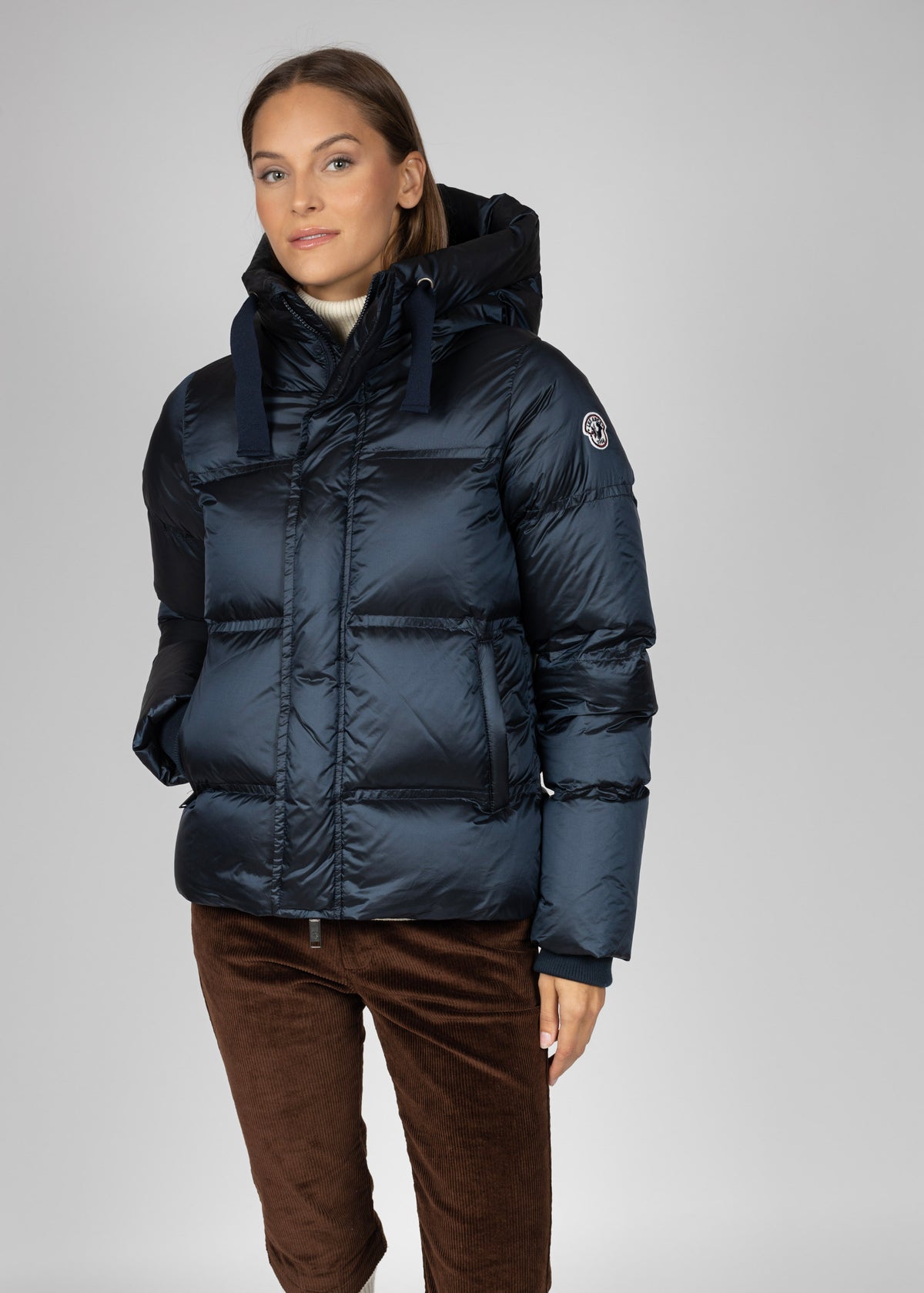 Kristine down jacket W dark navy