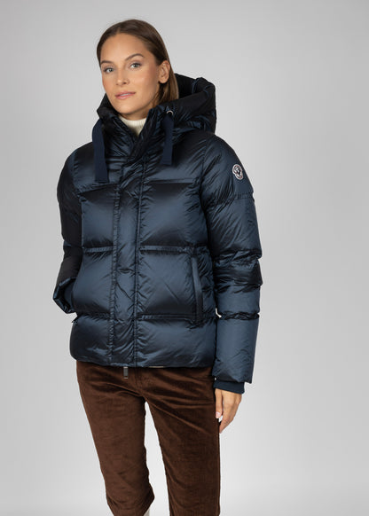 Kristine down jacket W dark navy