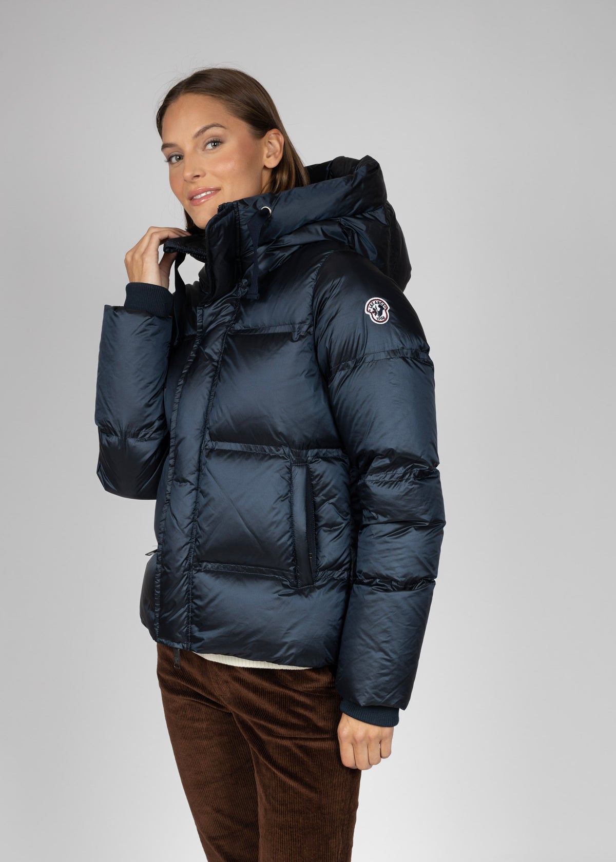 Kristine down jacket W dark navy