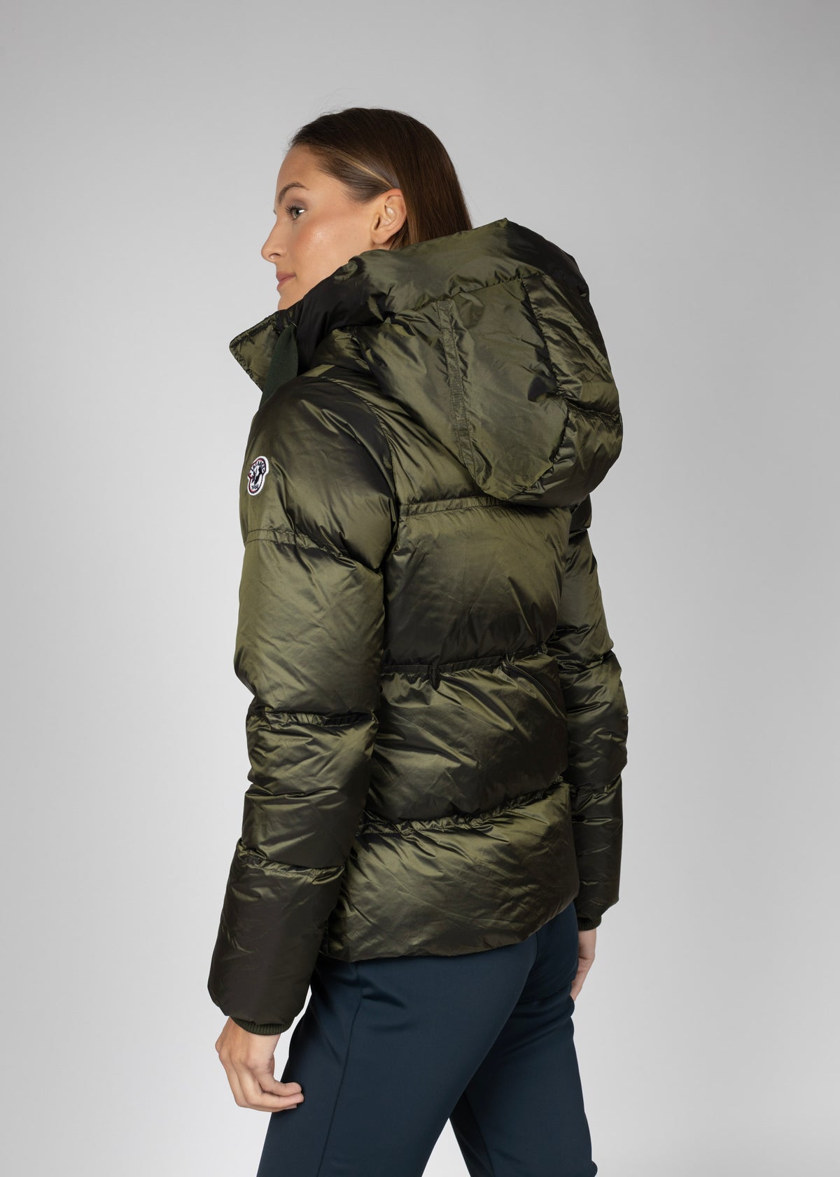 Kristine down jacket W forest night