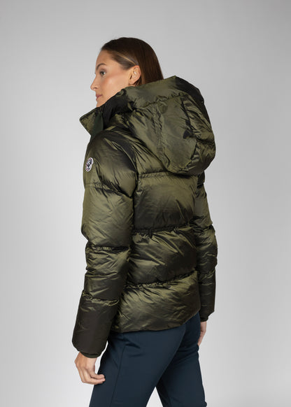 Kristine down jacket W forest night