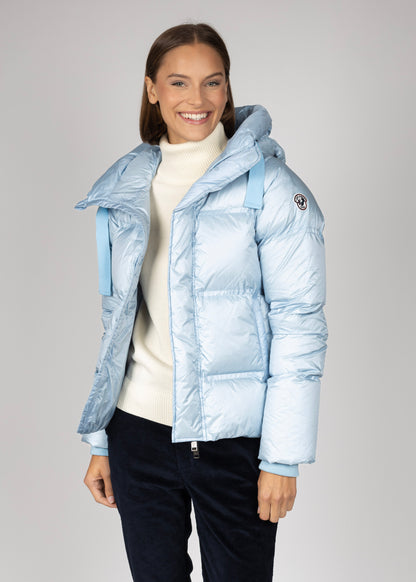 Kristine down jacket W light blue