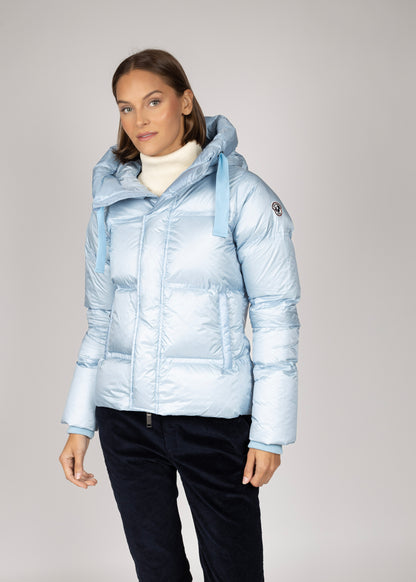 Kristine down jacket W light blue