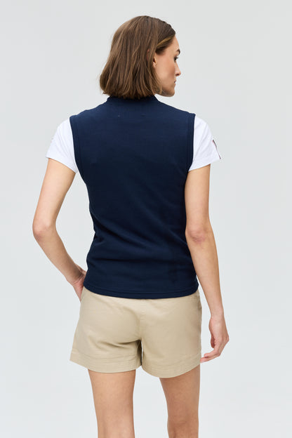 Micheline fleece vest W