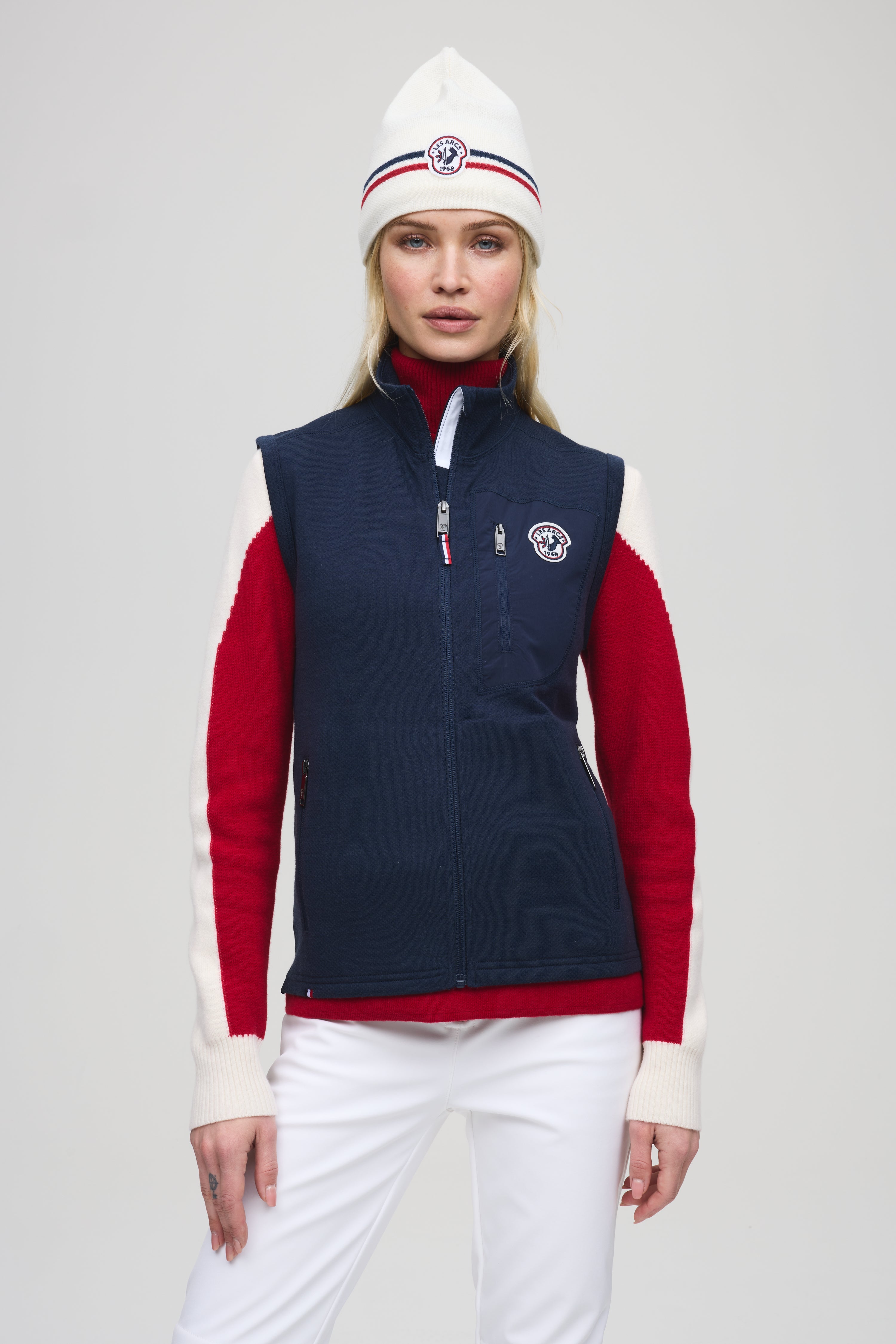 Micheline fleece vest W