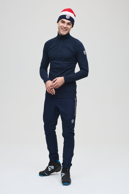 Isaac wool zipneck M