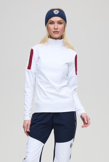 Rosalie zip neck W