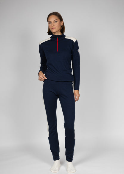 Indre wool zipneck W