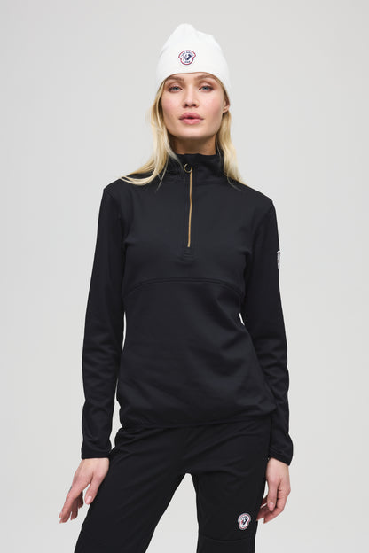 Claire zip neck W