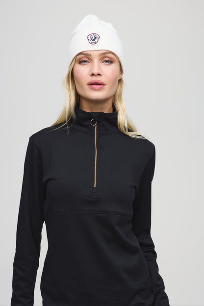 Claire zip neck W