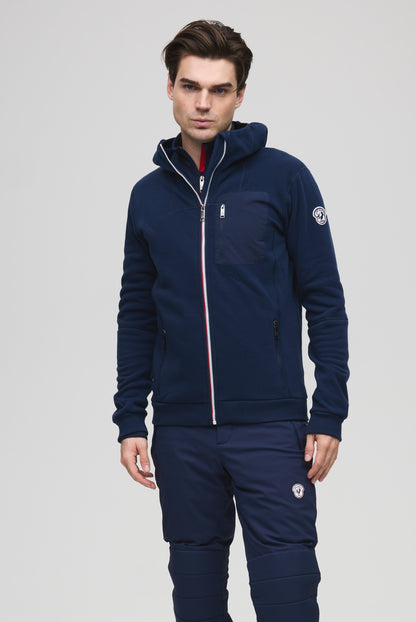 Gerard fleece zip hood M