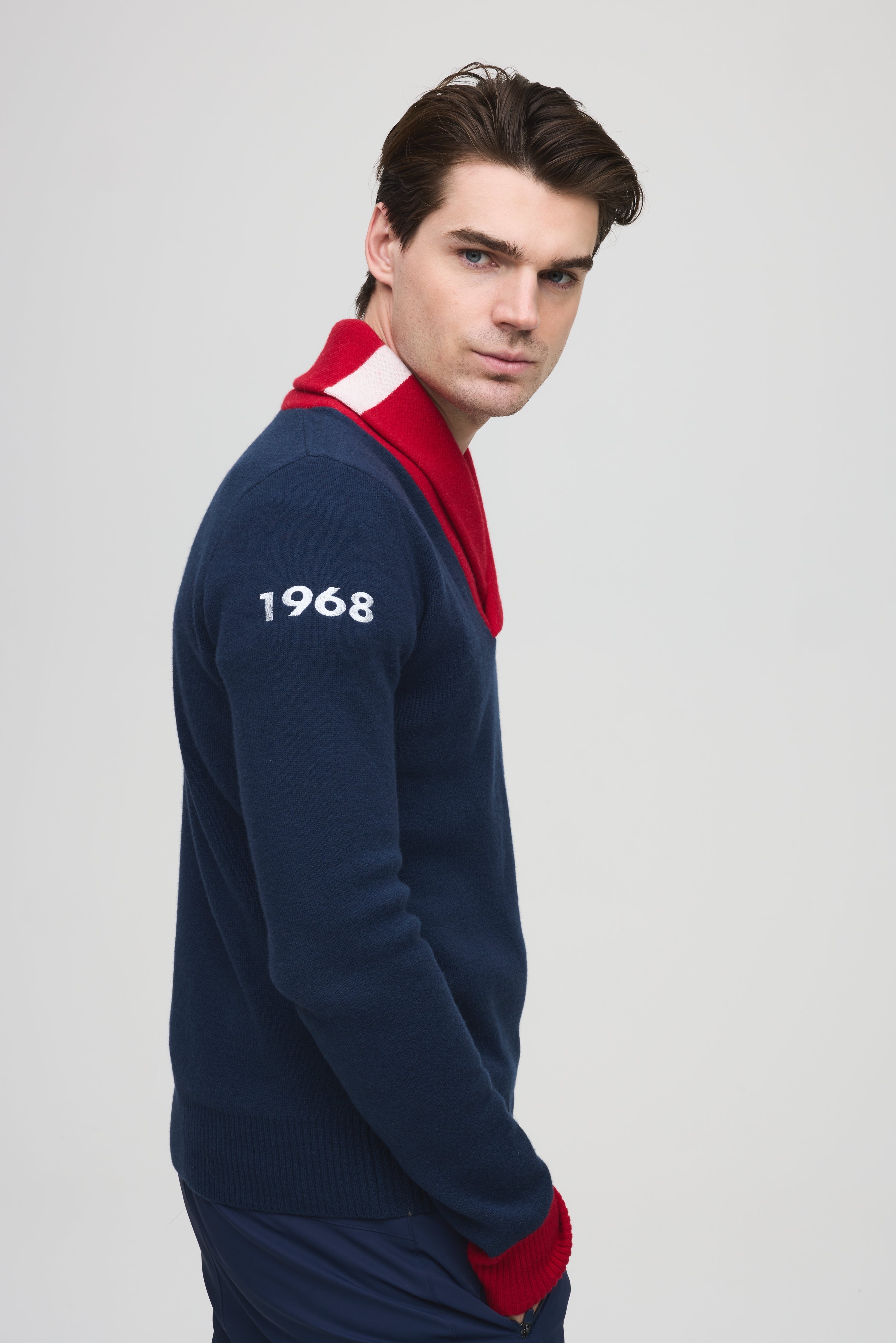 Lambert shawl sweater M