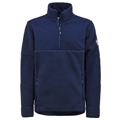 Sebastien half zip teddy M