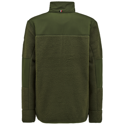 Sebastien half zip teddy M