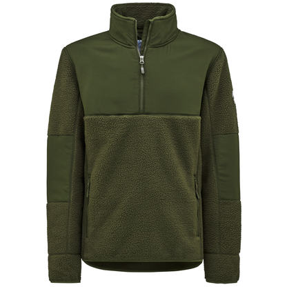 Sebastien half zip teddy M
